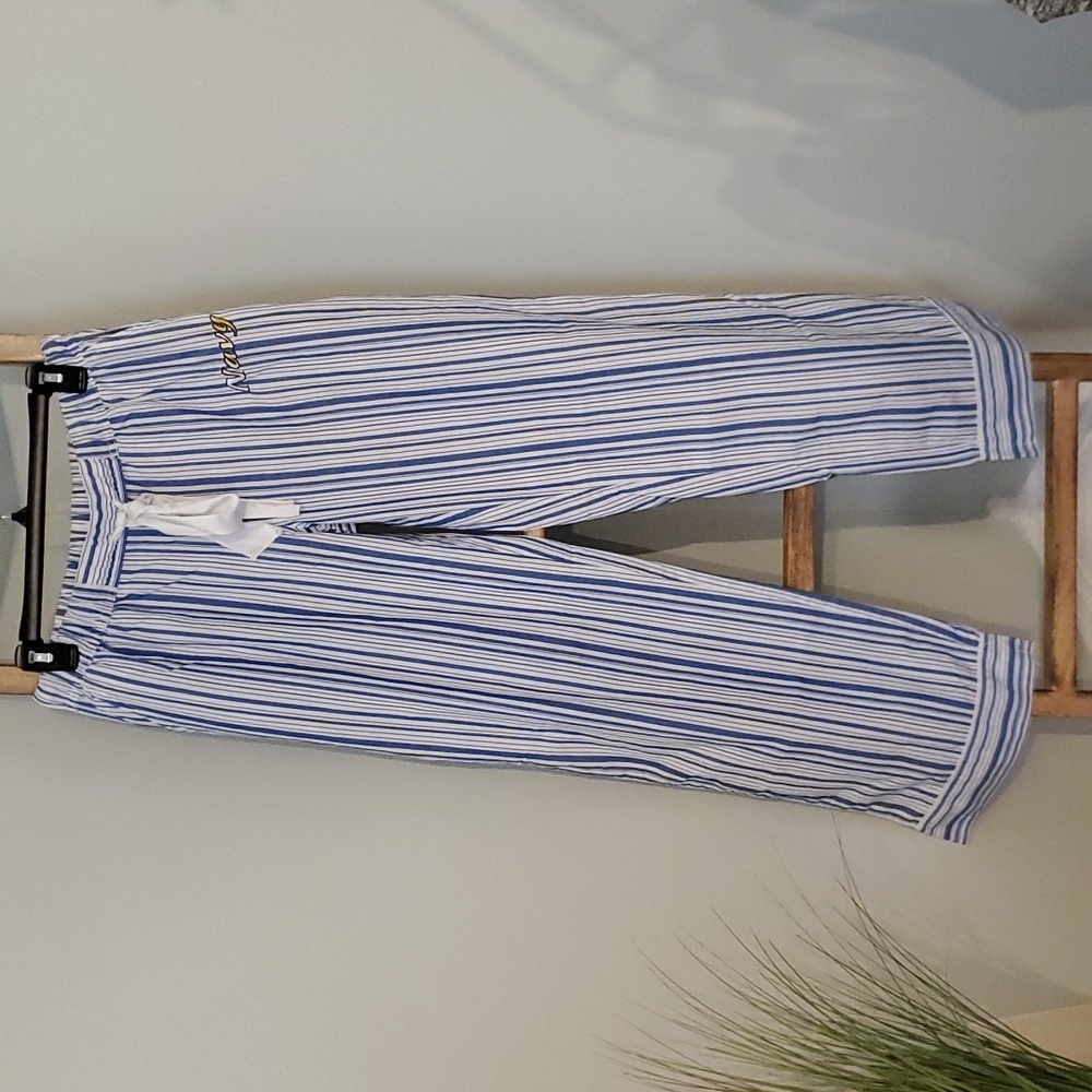 Concept Sport Women's Blue/White Striped Pajama Bottom | M